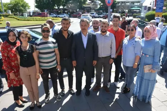 Ereğli'de AK Parti'ye Coşkulu Karşılama