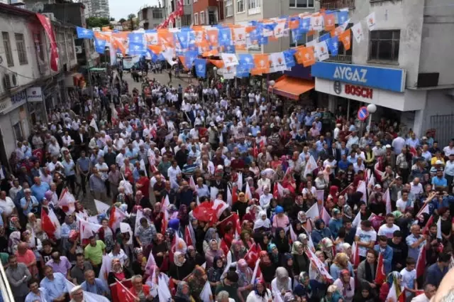 Vakfıkebir AK Parti Millletvekili Adaylarını Bağrına Bastı Vakfıkebir AK Parti Millletvekili Adaylarını Bağrına Bastı