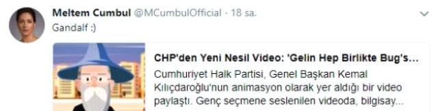 Meltem Cumbul Sosyal Medya Hesabından CHP'ye Oy Vereceğinin Sinyalini Verdi