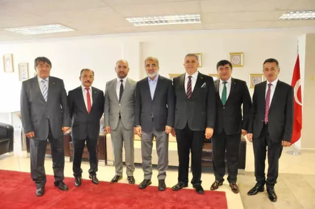 Enerji ve Tabii Kaynaklar Eski Bakanı Taner Yıldız Kayseri Ticaret Borsası'nda