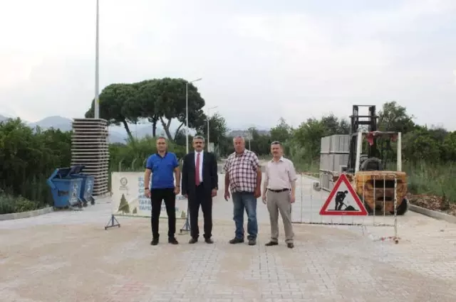 İsabeyli'de Yol Yapım Çalışmaları Devam Ediyor