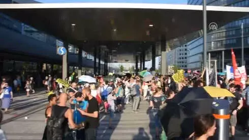 Dünya Mülteciler Günü'nde Avusturya Hükümetine Karşı Gösteri - Viyana