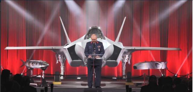 F-35 Uçakları İçin Yapılan Teslim Töreninden Muhteşem Görüntüler