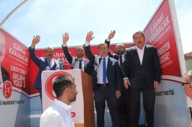 MHP Seçim Çalışmalarına Eskipazar'da Devam Etti