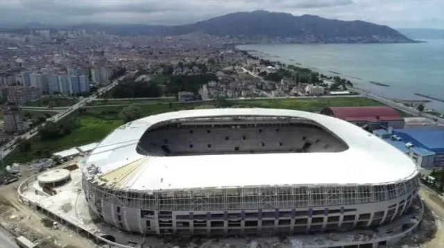 Ordu Stadının Yüzde 80'i Bitti, Eylül'de Açılıyor Ordu Stadının Yüzde 80'i Bitti, Eylül'de Açılıyor