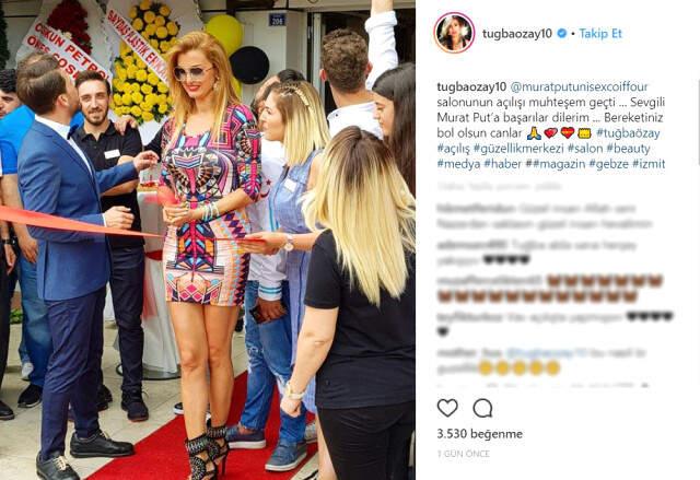 Açılışa Katılan Tuğba Özay, Hande Yener'in Şarkısını Duyunca Küplere Bindi
