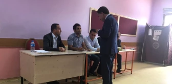 AK Parti Ağrı Milletvekili Adayı Aydın Oyunu Kullandı