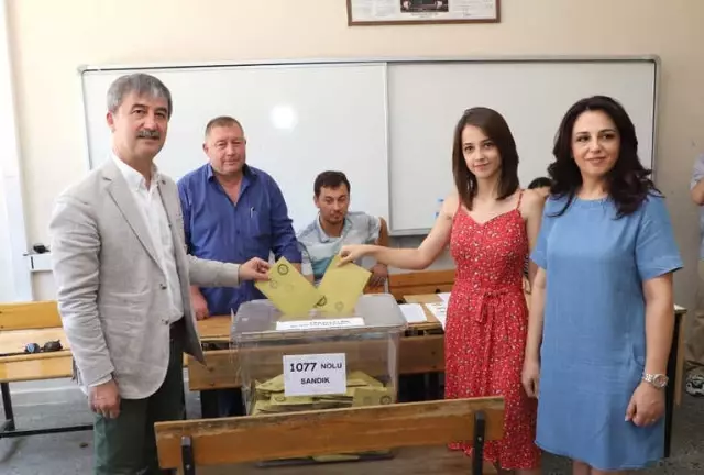 Başkanlar Oylarını Kullandı