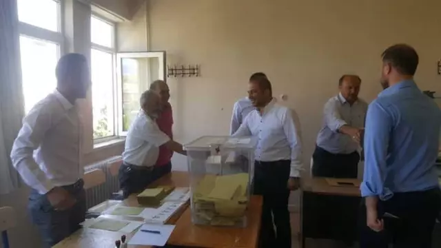 Başkanlar Oylarını Kullandı