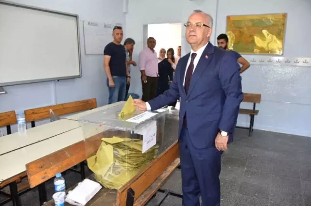 Başkanlar Oylarını Kullandı