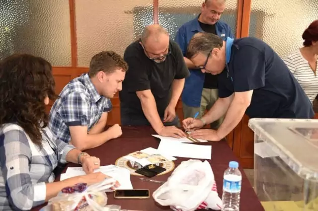 Başkanlar Oylarını Kullandı