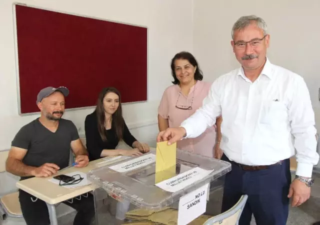 Başkanlar Oylarını Kullandı