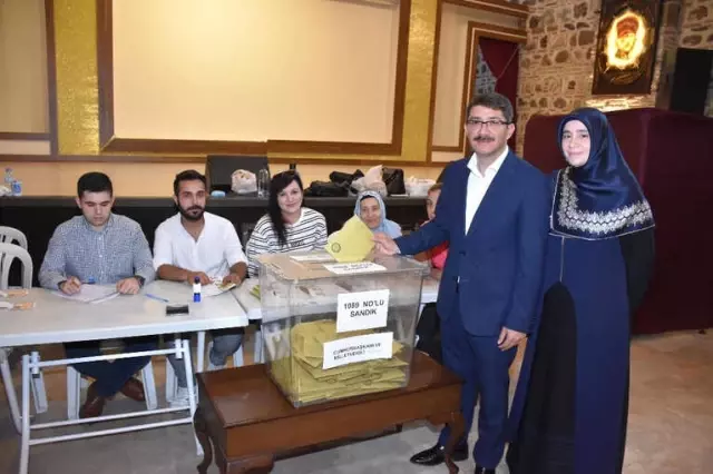 Başkanlar Oylarını Kullandı