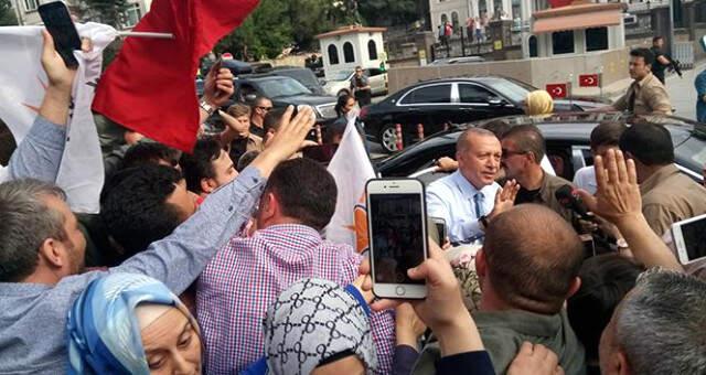 Erdoğan, Seçim Sonuçlarını Takip Etmek İçin Huber Köşkü'ne Geçti