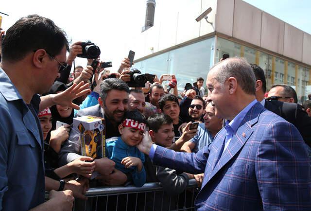 Erdoğan, Seçim Sonuçlarını Takip Etmek İçin Huber Köşkü'ne Geçti