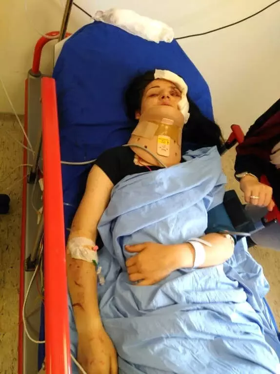 Trafik Kazasını Canlı Canlı Çekti