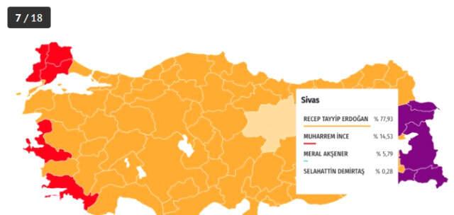 24 Haziran seçimlerinde Erdoğan hangi illerde rekor kırdı?
