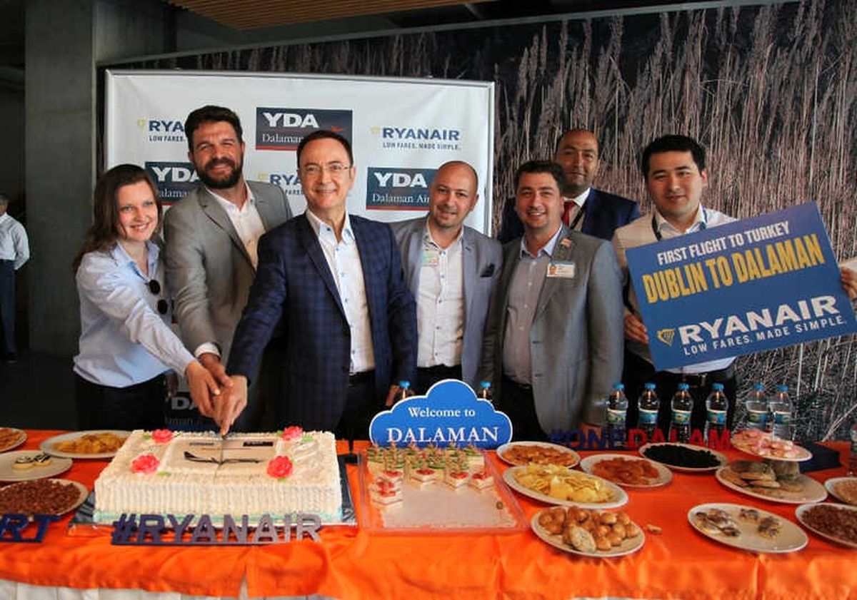 Dalaman'a Yeni Bir Sefer Daha, Ryanair Dalaman Seferleri Başladı