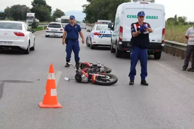 Manisa'da Motosiklet Kazası: 1 Ölü