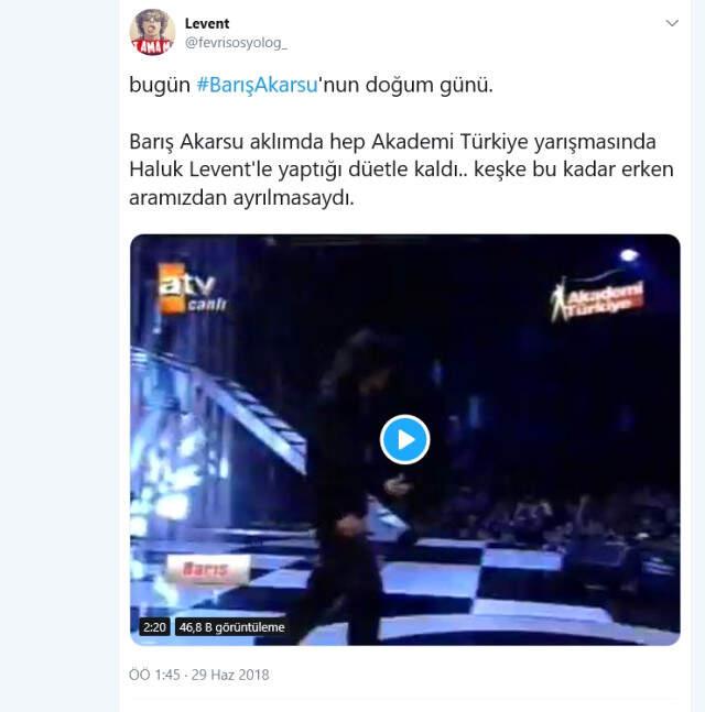 Barış Akarsu 39. Doğum Gününde Sevenleri Tarafından Sosyal Medyada Anıldı. Barış Akarsu Kimdir?