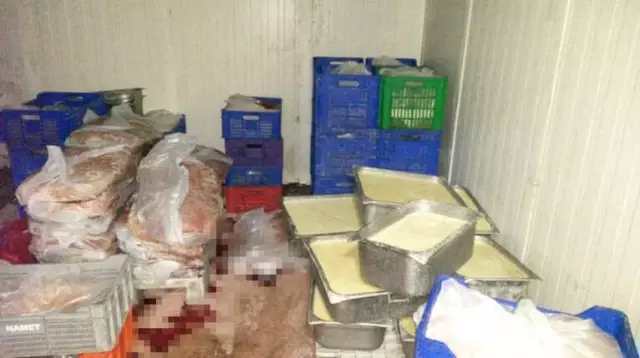 Kocaeli'de 1 Tona Yakın Kaçak Et Ele Geçirildi