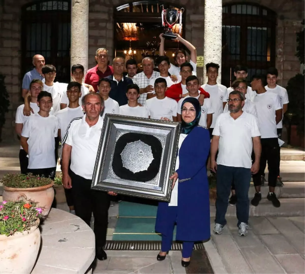 Şampiyon Karakartallar, Başkan Toru ile Buluştu