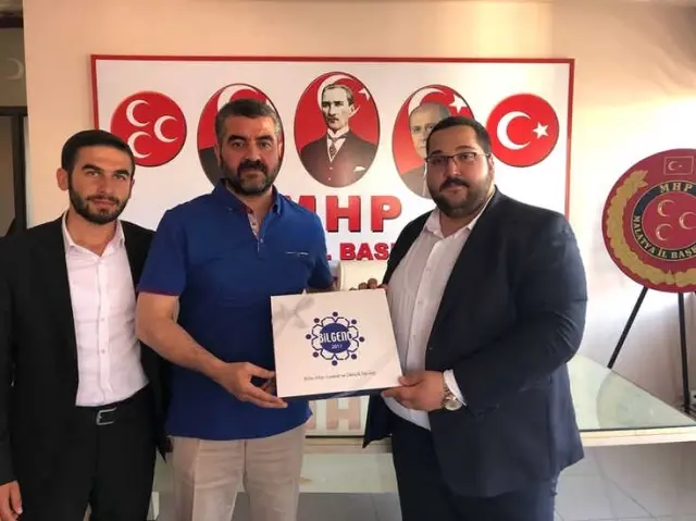 Bil-Genç Derneği'den MHP'ye Ziyaret