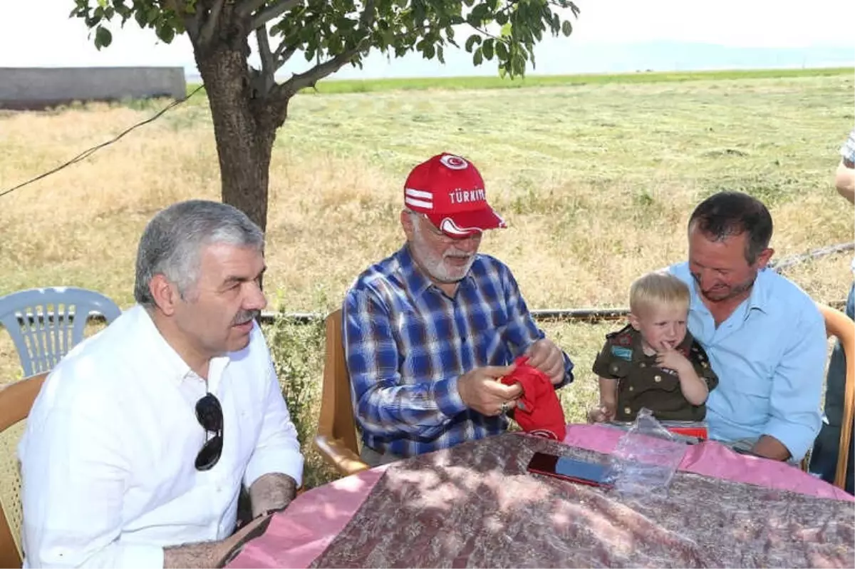 Başkan Çelik Sarıoğlan'ı Ziyaret Etti