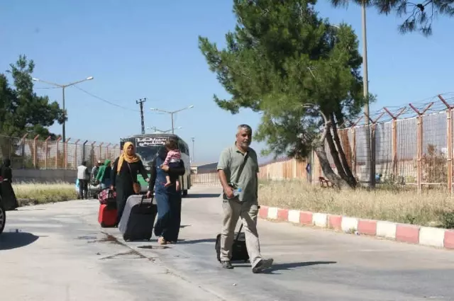 Bayramı Ülkelerinde Geçiren 13 Bin Suriyeli Türkiye'ye Döndü
