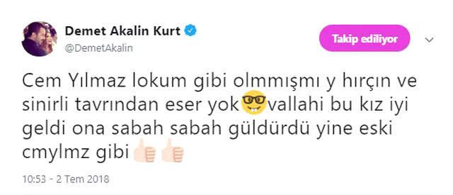 Defne Samyeli, Cem Yılmaz Aşkına Demet Akalın'dan Olay Yaratacak Yorum