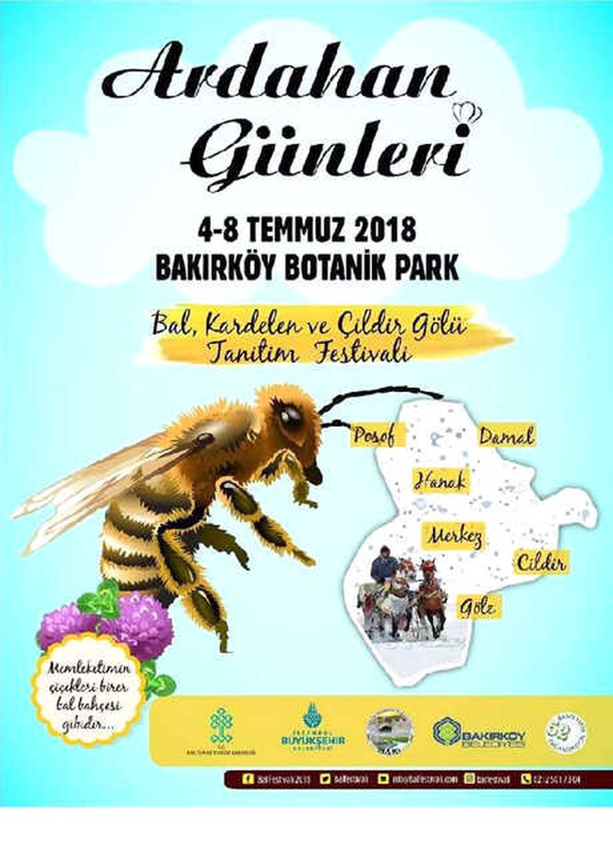 Ardahanlılar İstanbul'da 'Bal Festivali'nde Buluşacak