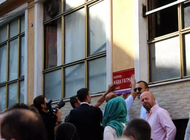Kurtuluş Savaşı'nın Kadın Kahramanı Kara Fatma Mezarı Başında Anıldı Kurtuluş Savaşı'nın Kadın Kahramanı Kara Fatma Mezarı Başında Anıldı