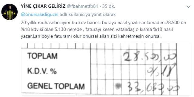 CHP'nin Faturası Twitter'da Espri Konusu Oldu