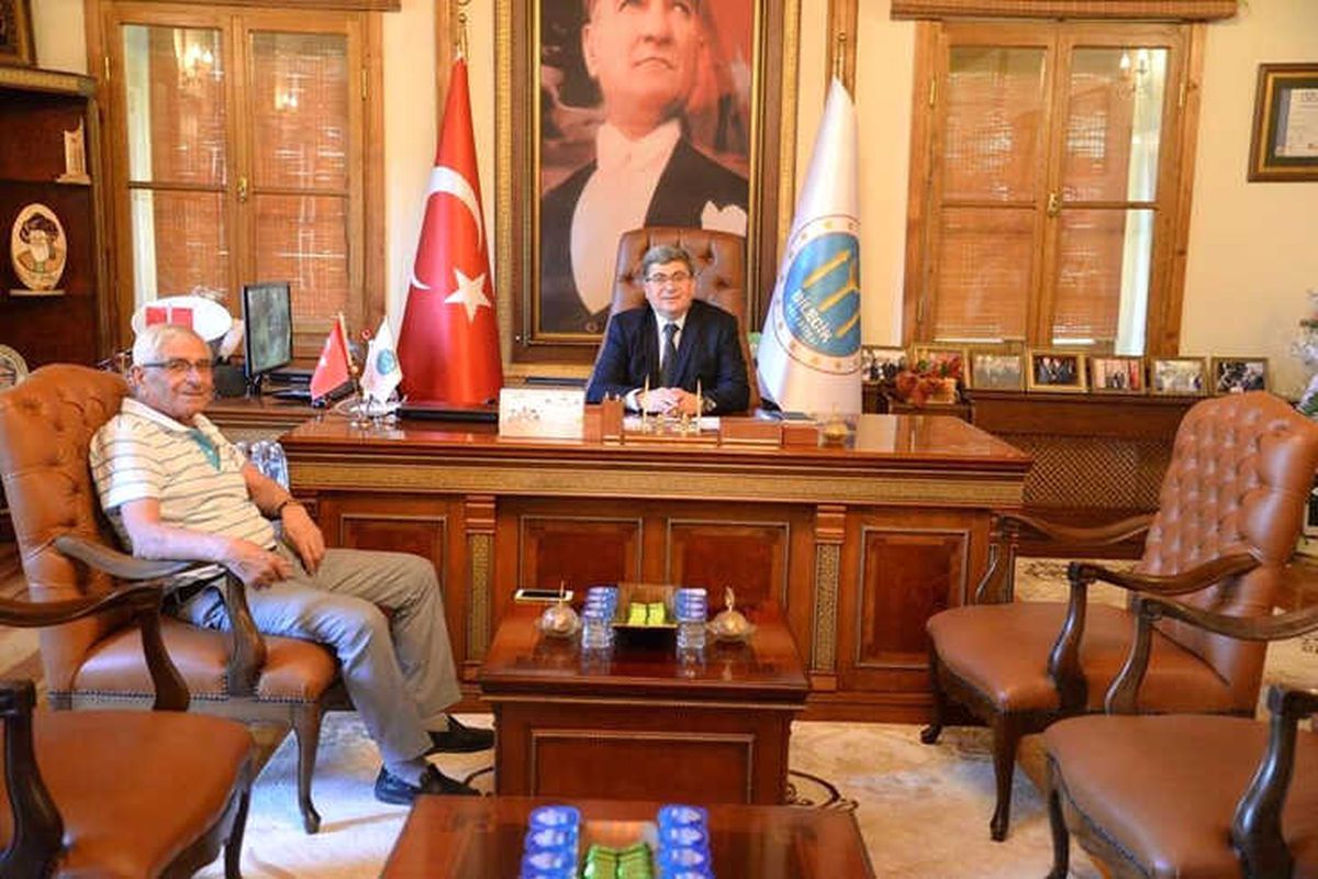 Eski Başkan Güven'den Başkan Can'a Ziyaret