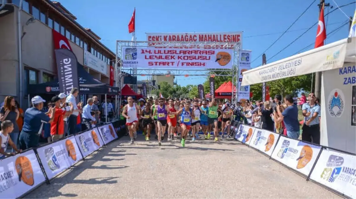 Karacabey'de 14. Uluslararası Leylek Koşusu Nefesleri Kesti