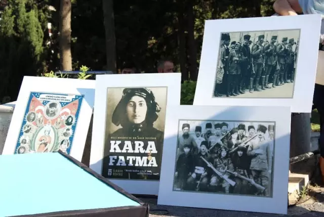 Kurtuluş Savaşı'nın Kahramanı 'Kara Fatma' Mezarı Başında Anıldı Kurtuluş Savaşı'nın Kahramanı 'Kara Fatma' Mezarı Başında Anıldı