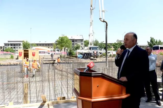 Palandöken Müftülü Hizmet Binası Temeli Atıldı Palandöken Müftülü Hizmet Binası Temeli Atıldı