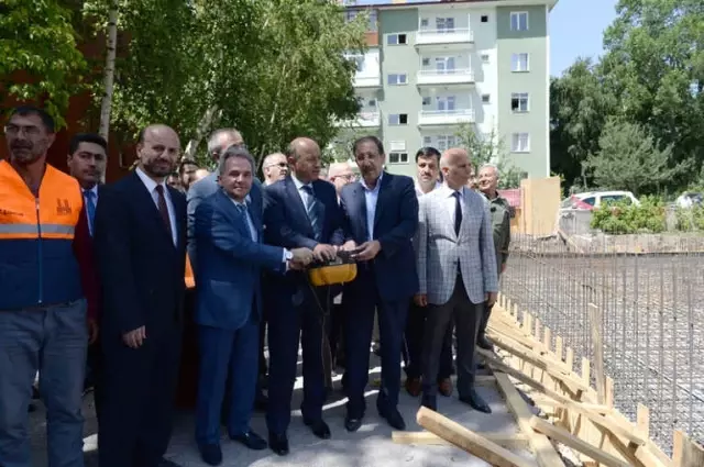 Palandöken Müftülü Hizmet Binası Temeli Atıldı Palandöken Müftülü Hizmet Binası Temeli Atıldı