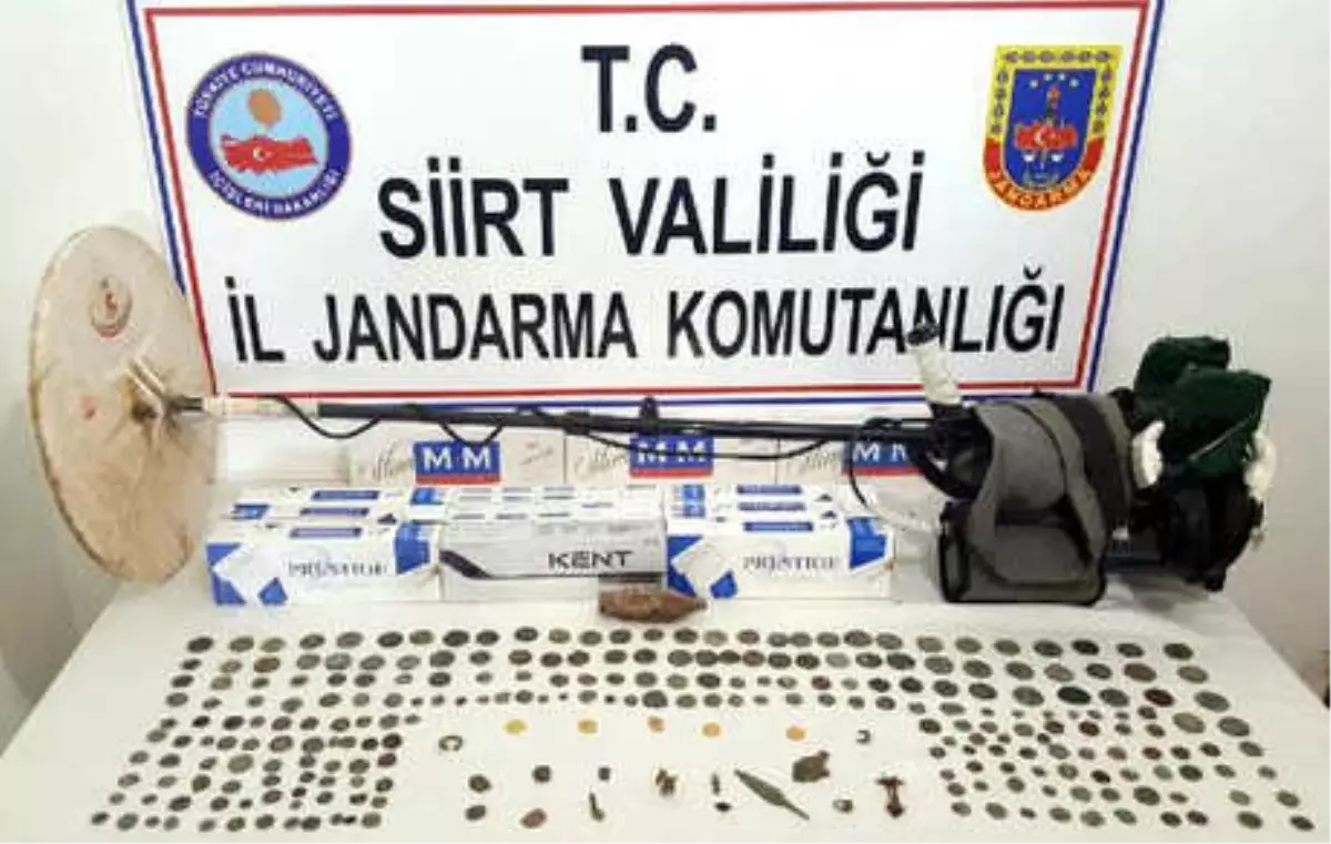 Siirt'te 252 Sikke Ele Geçirildi