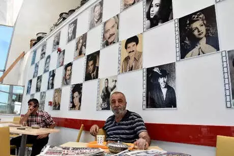 Terminaldeki Kafede 'Yeşilçam' Rüzgârı Terminaldeki Kafede 'Yeşilçam' Rüzgârı