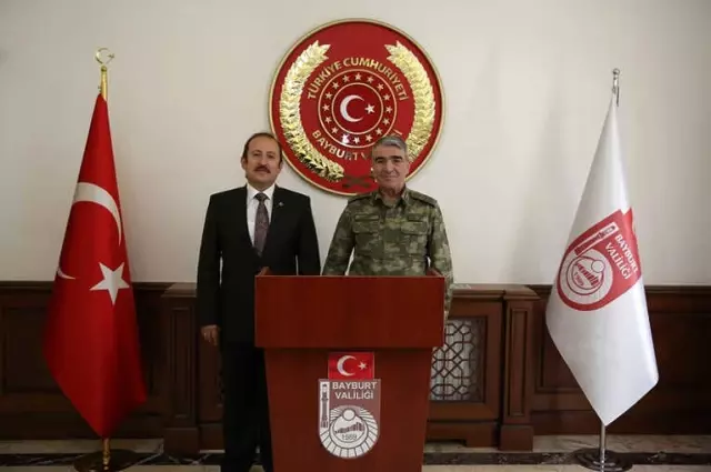 3. Ordu Komutanı Org. Savaş, Vali Pehlivan'ı Ziyaret Etti