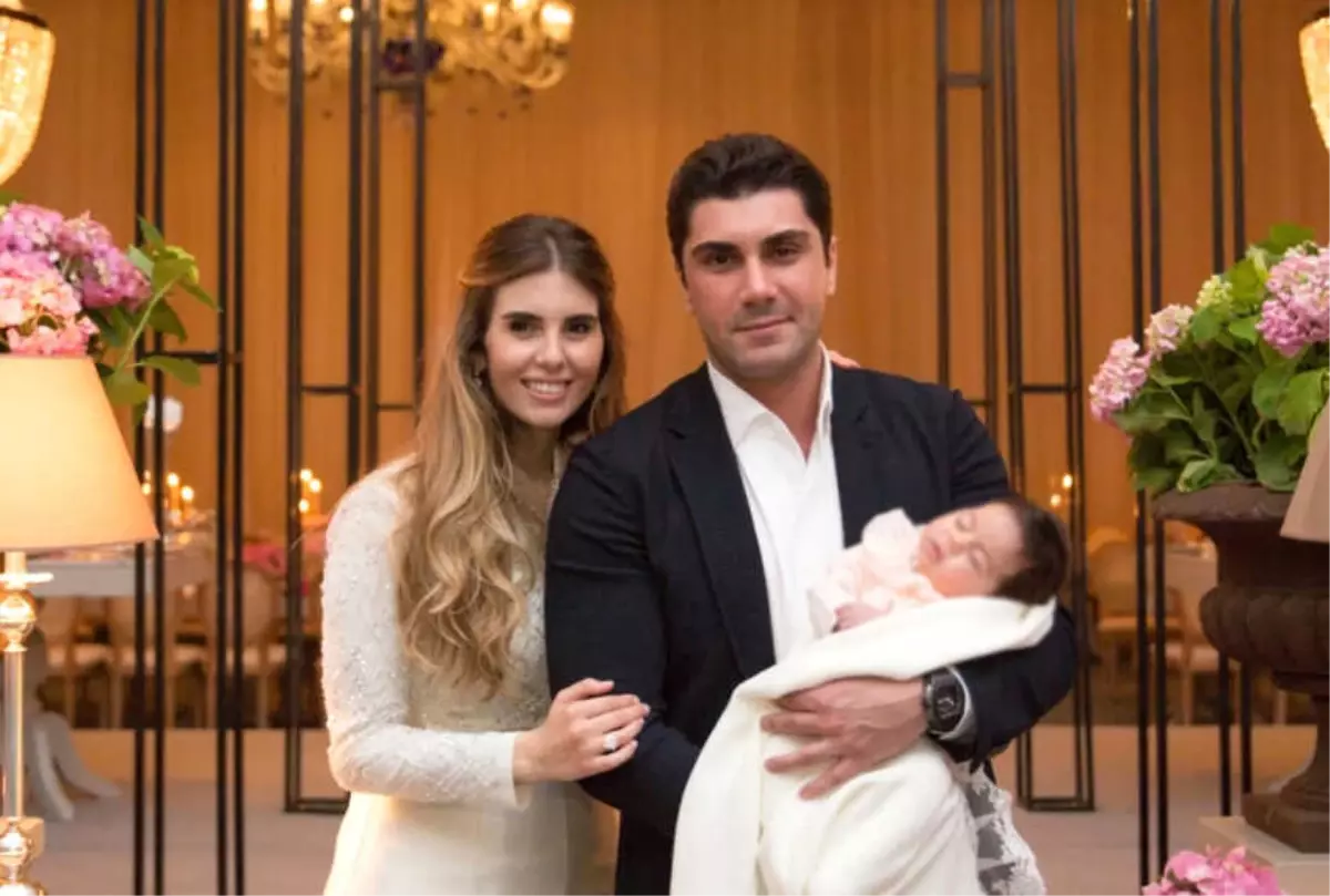 Mahmut Can Çalık ve Dila Çalık çifti kızlarının 40'ını Çırağan'da kutladı