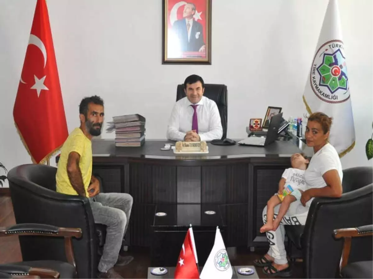 Minik Rüya'nın Ailesinden Kaymakam Tanrıseven'e Teşekkür