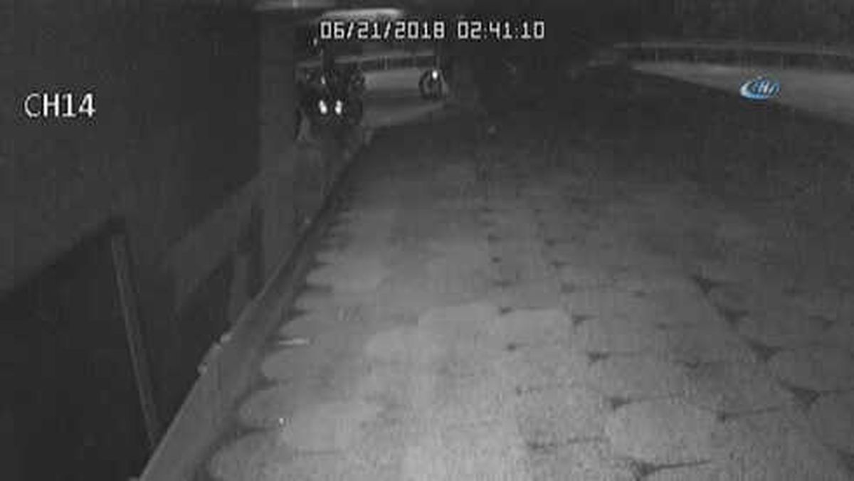 Ataşehir'de 26 Bin TL Değerindeki Motosikletin Çalınma Anı Kamerada