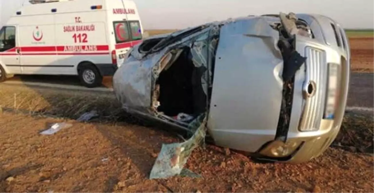 Ceylanpınar-Kızıltepe Yolunda Kaza: 1 Ölü, 6 Yaralı