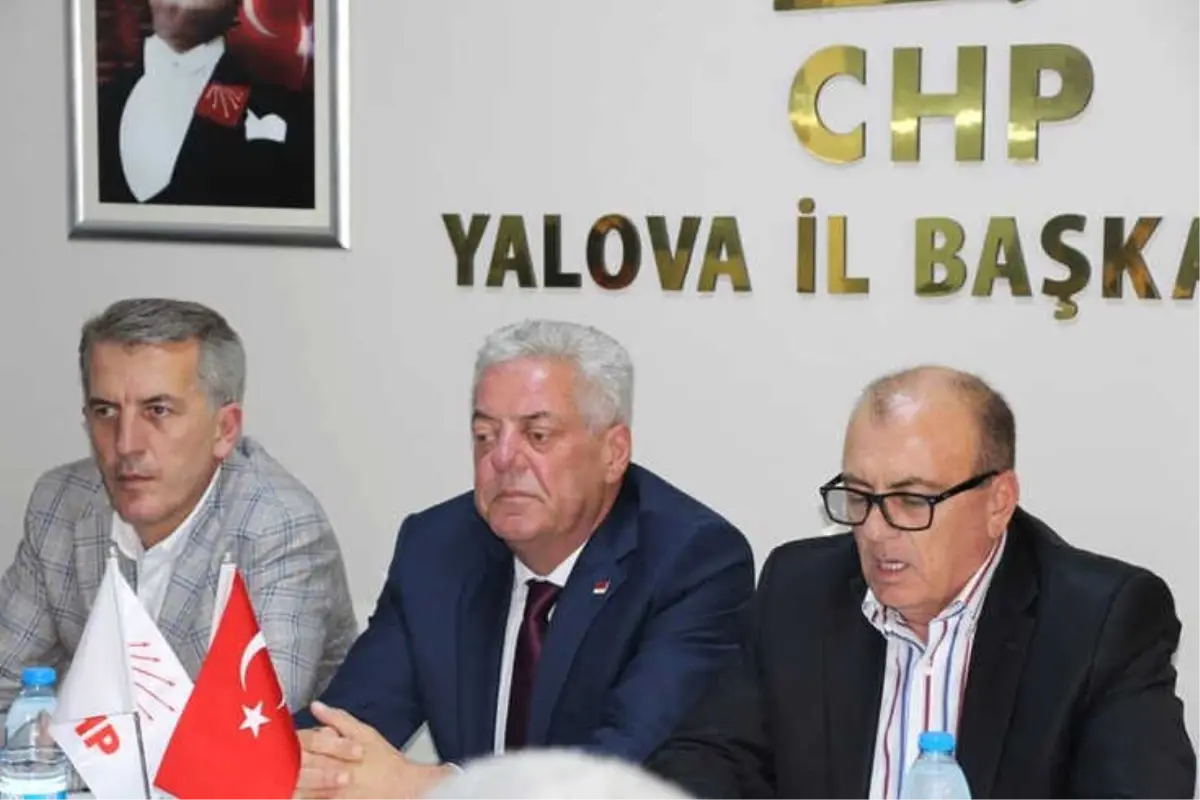 CHP Yalova Teşkilatı, 'Muharrem İnce' Dedi