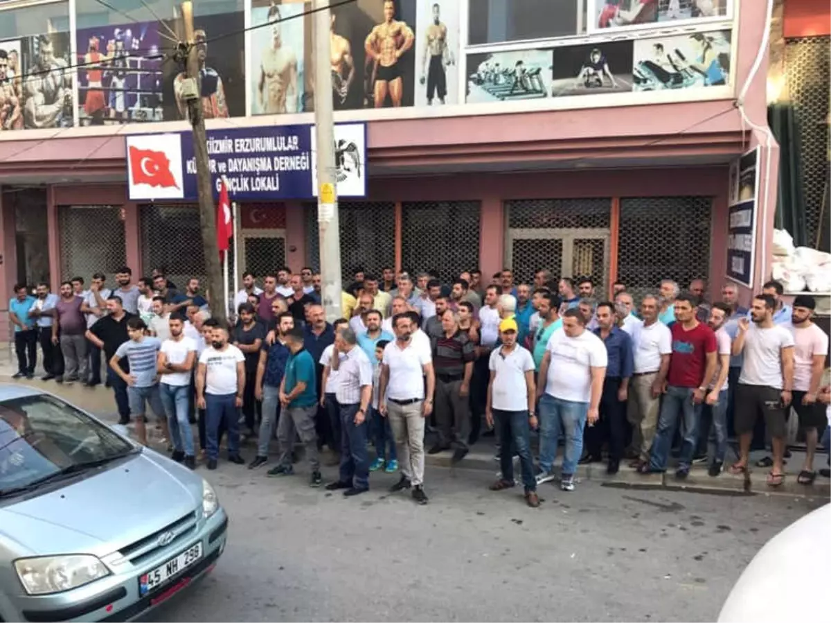 Dernek Binası Kapatılan Erzurumlular Yolu Trafiğe Kapattı Haberler