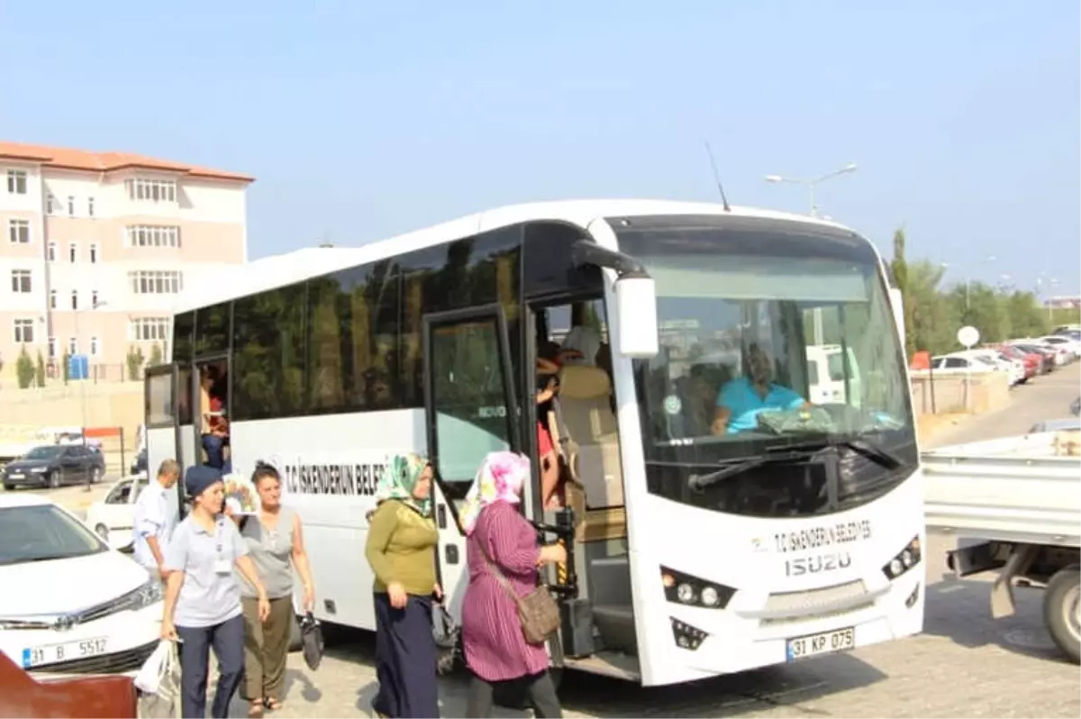 Iskenderun Belediyesi Nden Hastaneye Ucretsiz Ulasim Hizmeti Hatay