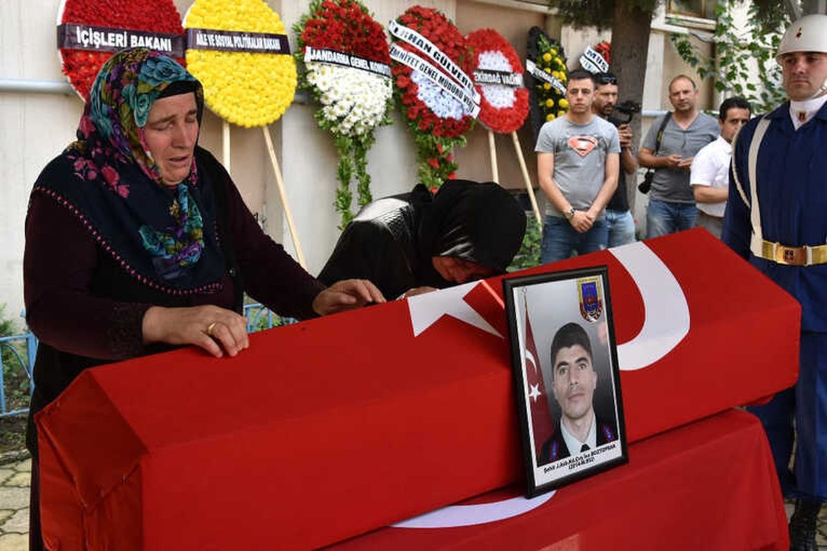 Kazada Şehit Düşen Askere Veda