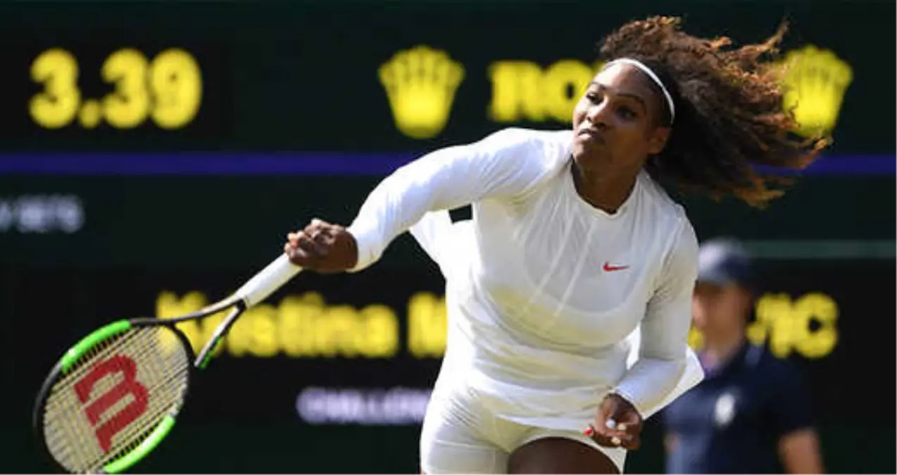 Serena Williams'ın Wimbledon'da Göz Yaşları